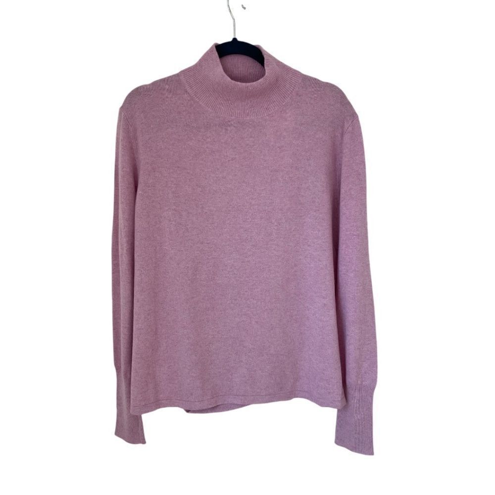 Atoir Lilac Open-Back Mock Neck Sweater - Picture 2 of 12